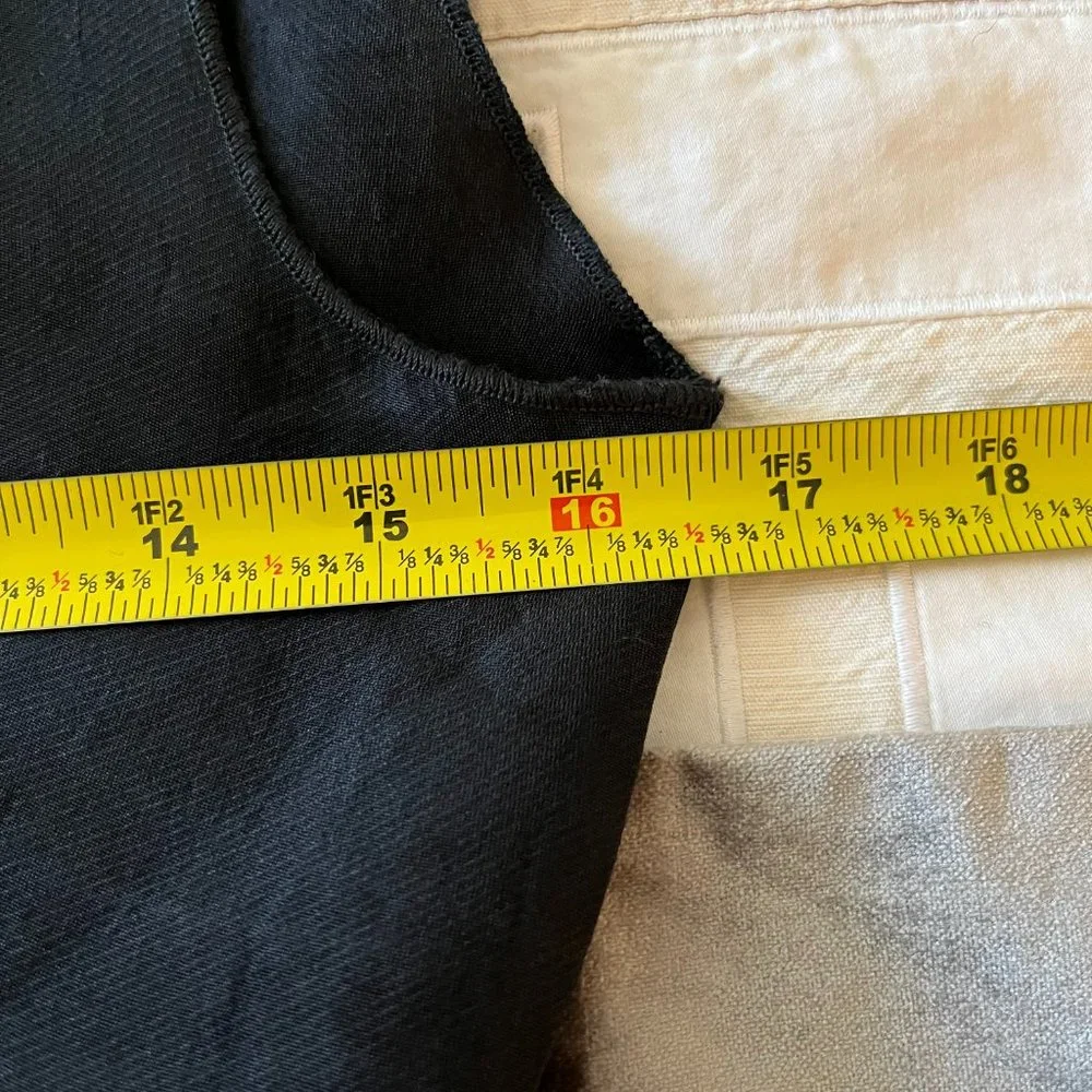 Ter et Bantine Black Dress with Pockets in 100% Silk - Picture 12 of 16